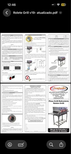 FORNO ROLETY GRILL ( ESTEIRA ) Marca: Itajobi
