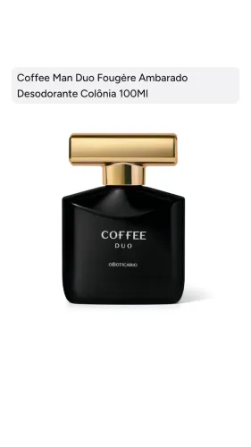 Perfume Coffee Man Duo