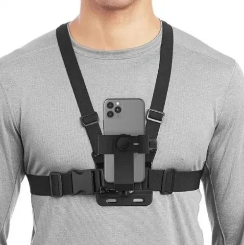 Suporte de Celular Câmera GoPro Suporte de Peito