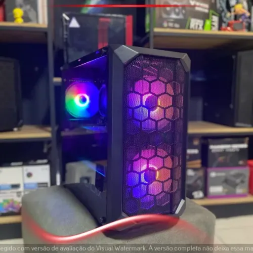 PC Gamer Ryzen 3 3300X, 16GB RAM, SSD 256GB, RX 550, Gabinete Galax, Fonte 450W