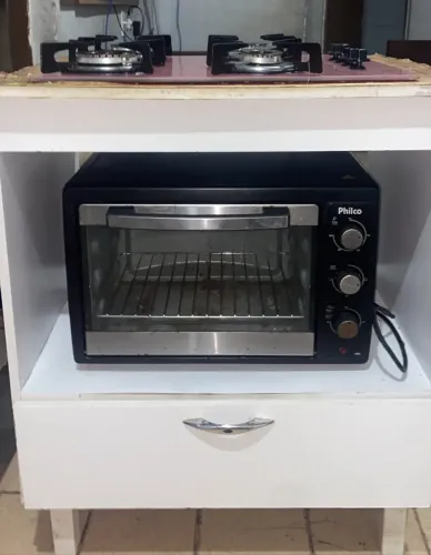 MESA COOKTOP E FORNO