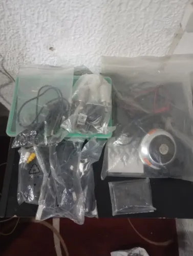 Kit tatuagem completo profissional 2 máquinas + fonte + pedal