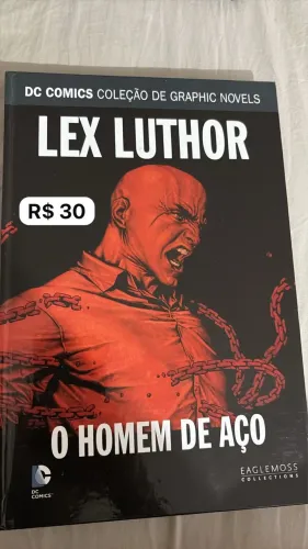 DC COMICS COLEÇÃO DE GRAPHIC NOVELS LEX LUTHOR