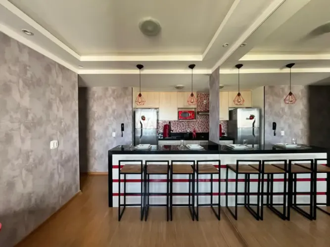 Apartamento Mobiliado para Locação Modernidade e Conforto no Residencial Fatto Acqua