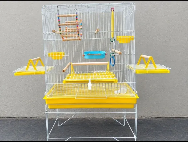 Gaiola completa para calopsita