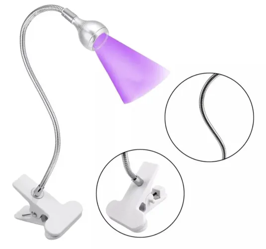 Cabine flexível led violeta 