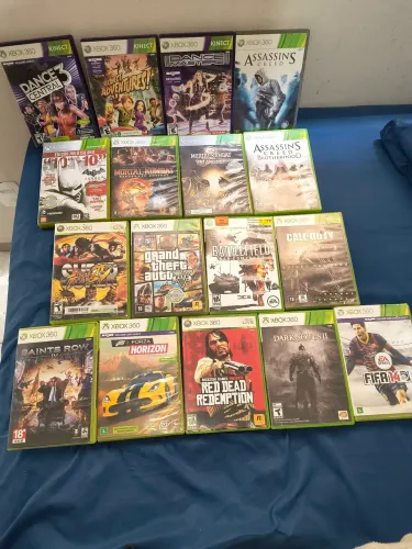 17 JOGOS ORIGINAIS XBOX360