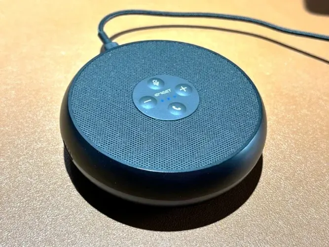 Speaker EMEET Alto falante com microfone para reuniões e conferências