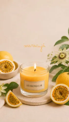 Velas aromáticas artesanais