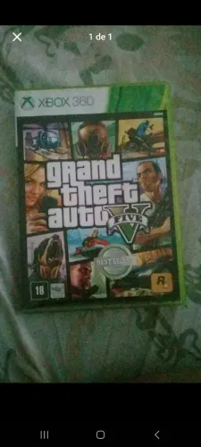 Jogo do GTA V do xbox 360