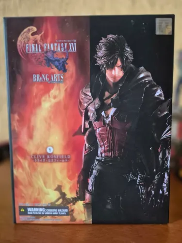 Final Fantasy XVl Clive Bring Arts original completo!
