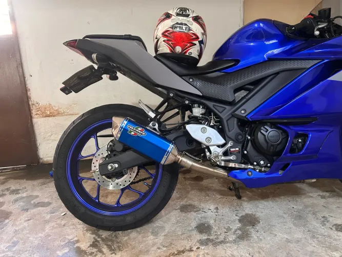Escapamento Viola Racing r3 ou mt 03