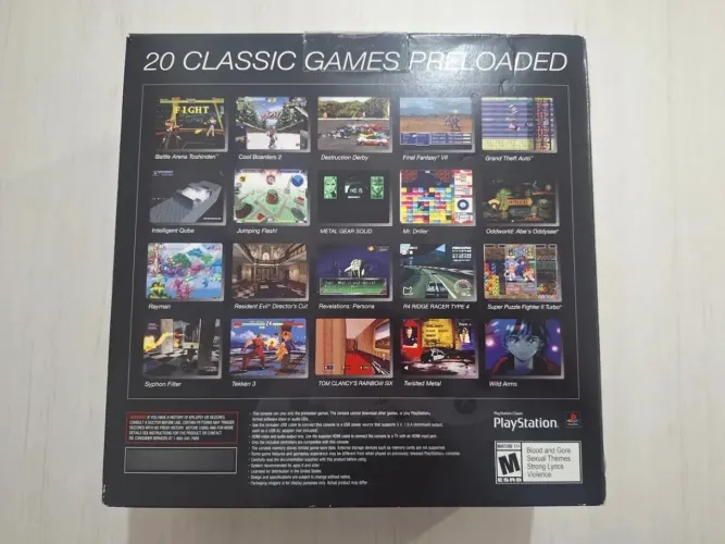 PS1 Mini Americano Original Lacrado