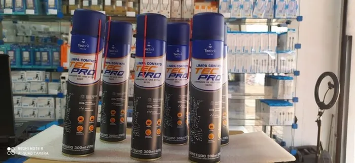 Limpa contato Tecbril limpador de uso geral seco