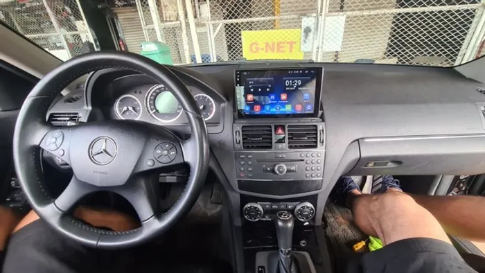 Multimídia Android Mercedes c 180 e c200 2008 a 2011