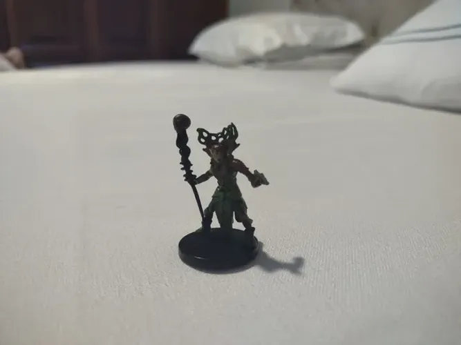 Miniatura Rpg Média Elf Druid D&D Icons Of The Realms