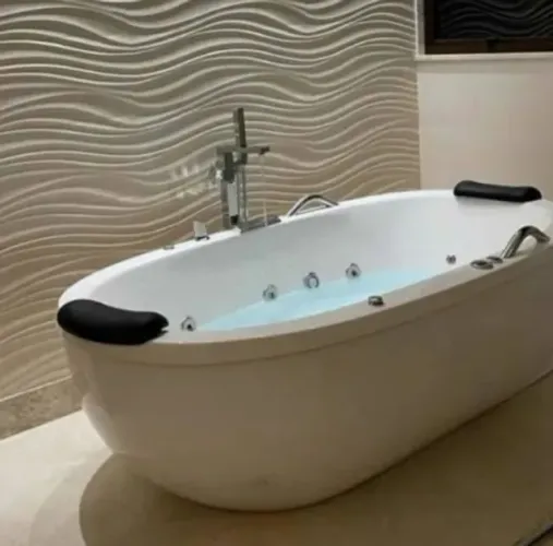 OFURO OVAL COM HIDROMASSAGEM E AQUECEDOR MEDIDA 1.90 X 1.08 X 0.60 DUPLO