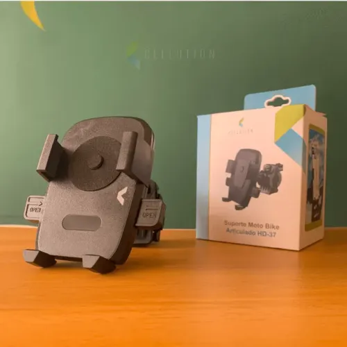 Suporte De Celular Para Moto ou Bicicleta Modelo HD-37 - Cellution cod:3512