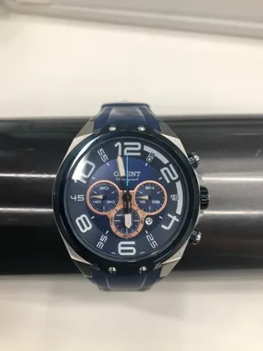 Relógio Orient Cronógrafo Azul