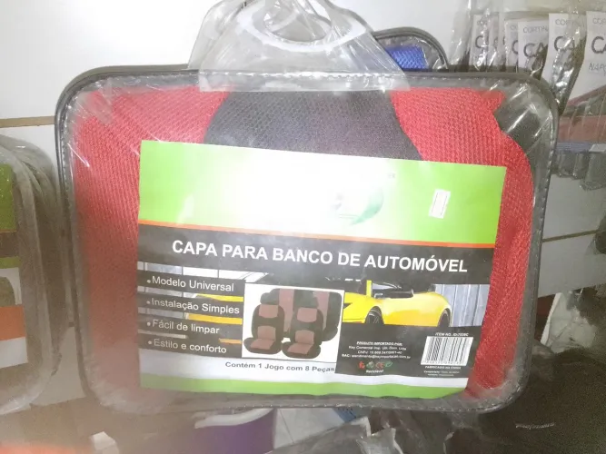 Capa para Banco de Automóvel - Universal - 8 Peças