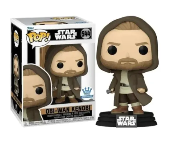Funko Pop Star Wars Obi Wan Kenobi in Jedi Robi 544