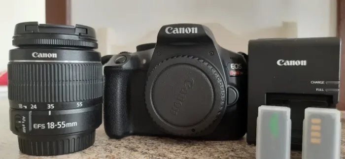 Câmera Cannon EOS T6 em ótimo funcionamento | Lente com fungo (leia descrição