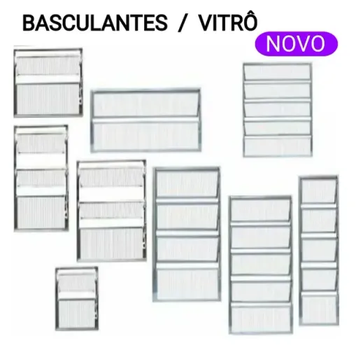 Basculante Vitro Frete Gratis N.O.V.O