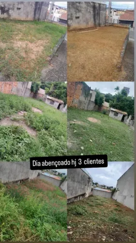Rocador, roçar e juntar,  jardinagem