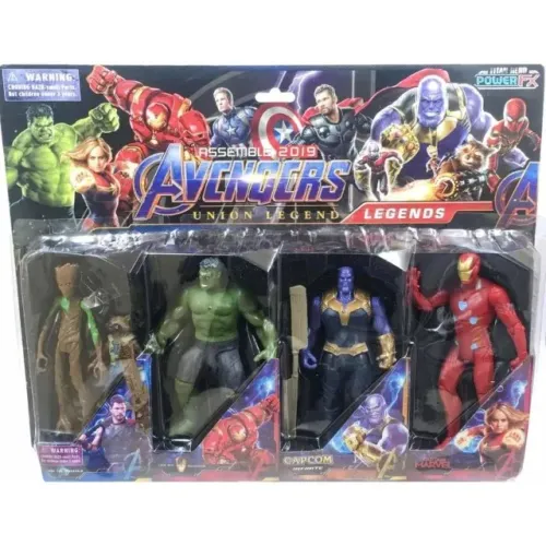 Coleção Bonecos Vingadores Power Fx Assemble 2019