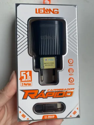 Carregador Turbo - Rapido 12w 5.1 A Para iPhone - 2 Portas - Loja Coimbra Computadores