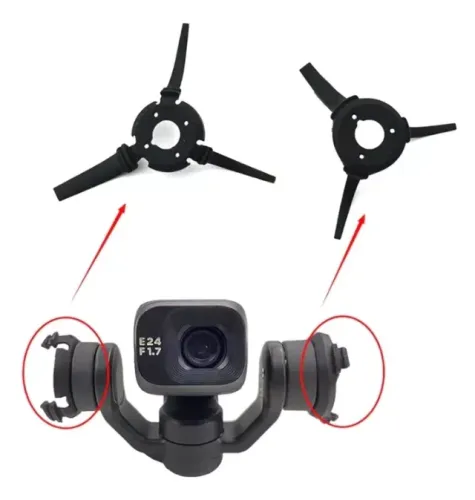Kit 02 Borrachas Suporte Gimbal Mini 3 Pro