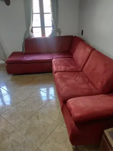 Sofá Aveludado Modular de Canto