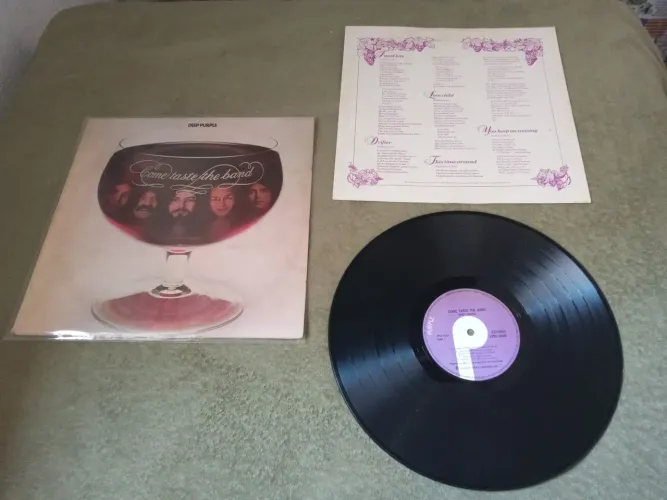 LP Disco Vinil DEEP PURPLE com ENCARTE