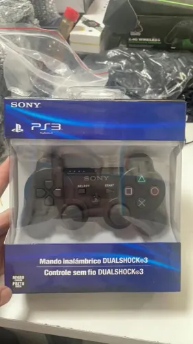 Controle PS3 DualShock 3 Sem Fio play station sony  - Novo
