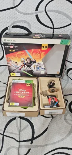 KIT INFINITY 3.0 STAR WARS FIGURA AÇÃO JOGO E MUNDO INCLUSO