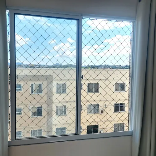 Rede de Proteção e Varal de teto individual 