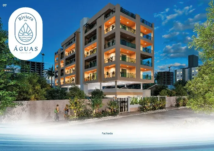 Condomínio Riviera das Águas Cabo Frio - Apto 1 ou 2 quartos com varanda gourmet