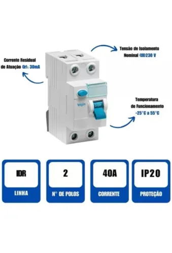 IDR 30mA bipolar 40A novo
