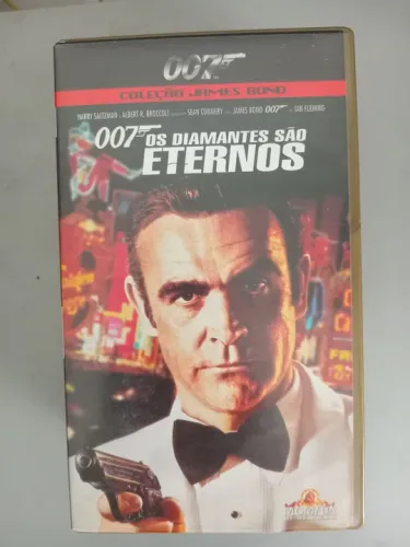 007 Os Diamantes São Eternos - VHS