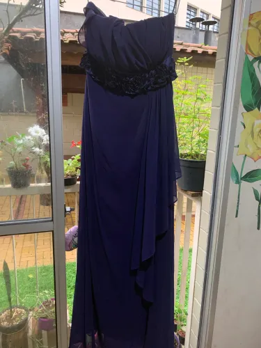Vestido Roxo longo