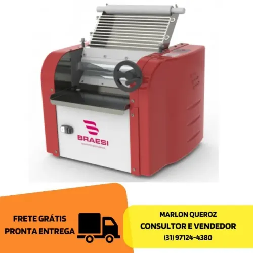 Cilindro de Massas 30 CM Braesi Bivolt
