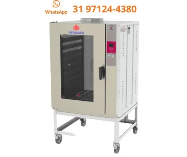 Forno Turbo 10 Esteiras Elétrico Progas Novo