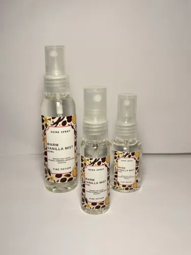 Kit 5 Home Spray - Warm Vanilla Mist (60 ml)