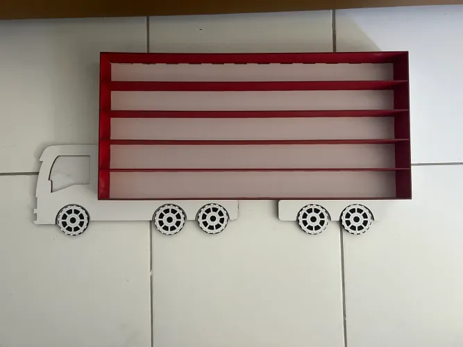 Porta carrinhos mdf