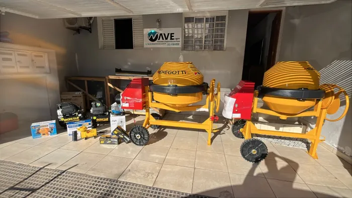 Locação de equipamentos para construção civil