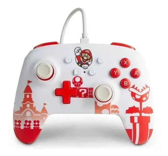 Controle Nintendo Switch Original Super Mario Edition S/FIO Lacrado
