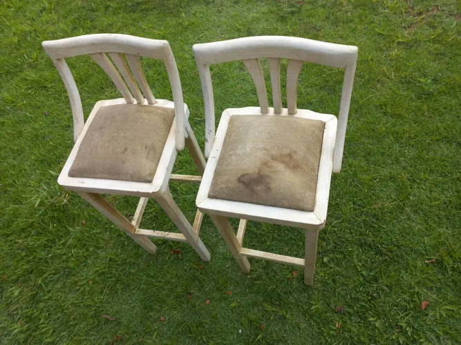 Par de Banquetas Vintage