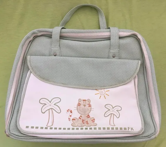 Bolsa maternidade bebê tigre