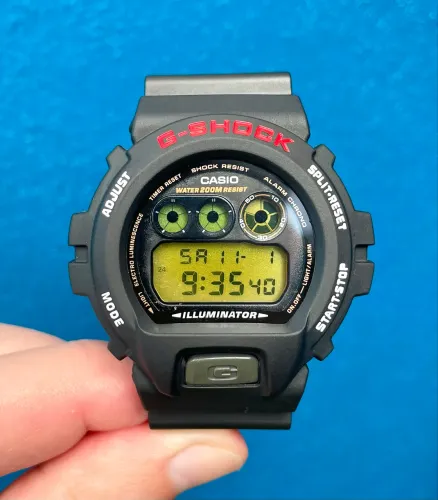 Relógio Casio G-Shock DW-6900 Ano 1995 Resistente Raro