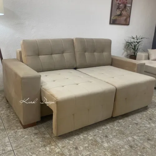 Sofá Retrátil 2 lugares a pronta entrega